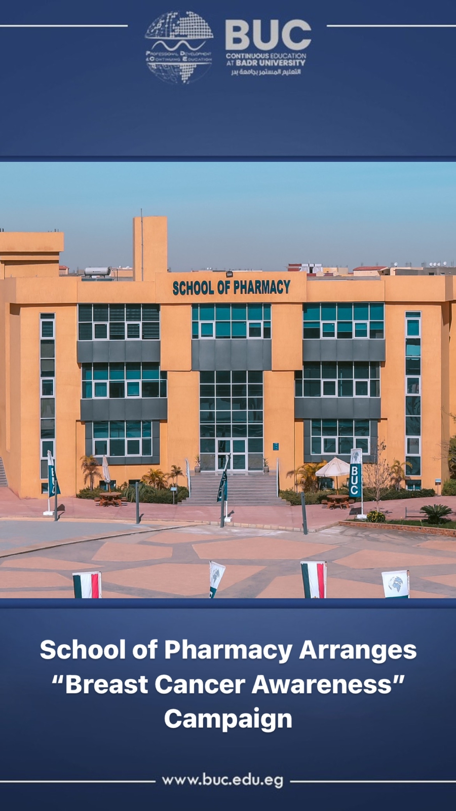 School Of Pharmacy Arranges Breast Cancer Awareness Campaign BUC